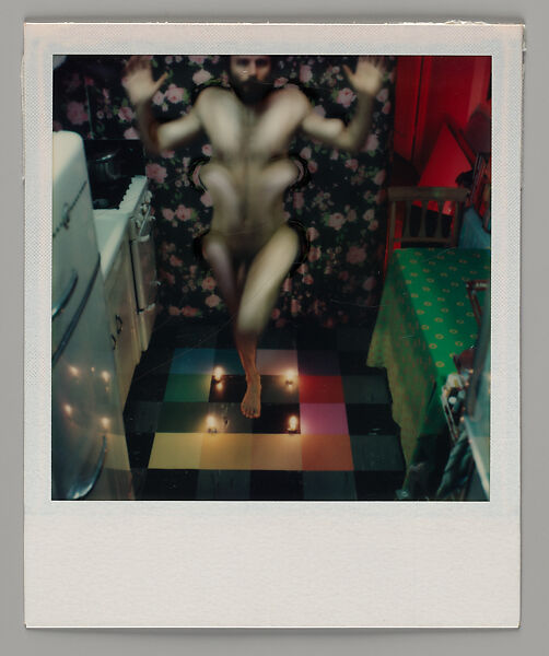 Photo-Transformation, Lucas Samaras (American (born Greece), Kastoria 1936–2024 New York), Instant internal dye diffusion transfer print (Polaroid SX-70) 