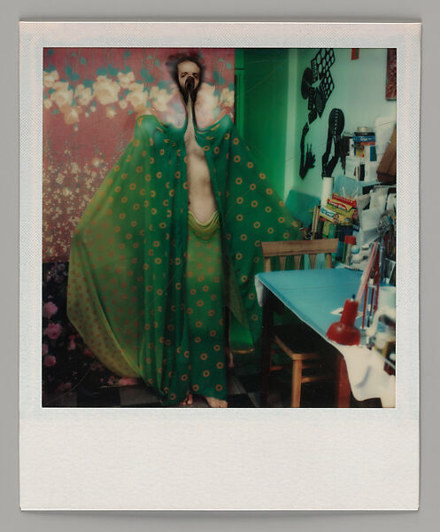 Photo-Transformation, Lucas Samaras (American (born Greece), Kastoria 1936–2024 New York), Instant internal dye diffusion transfer print (Polaroid SX-70) 