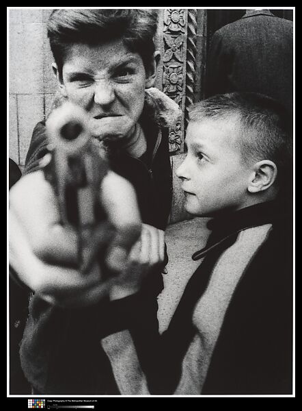 Gun 1, New York, William Klein (American, New York 1928–2022 Paris), Gelatin silver print 