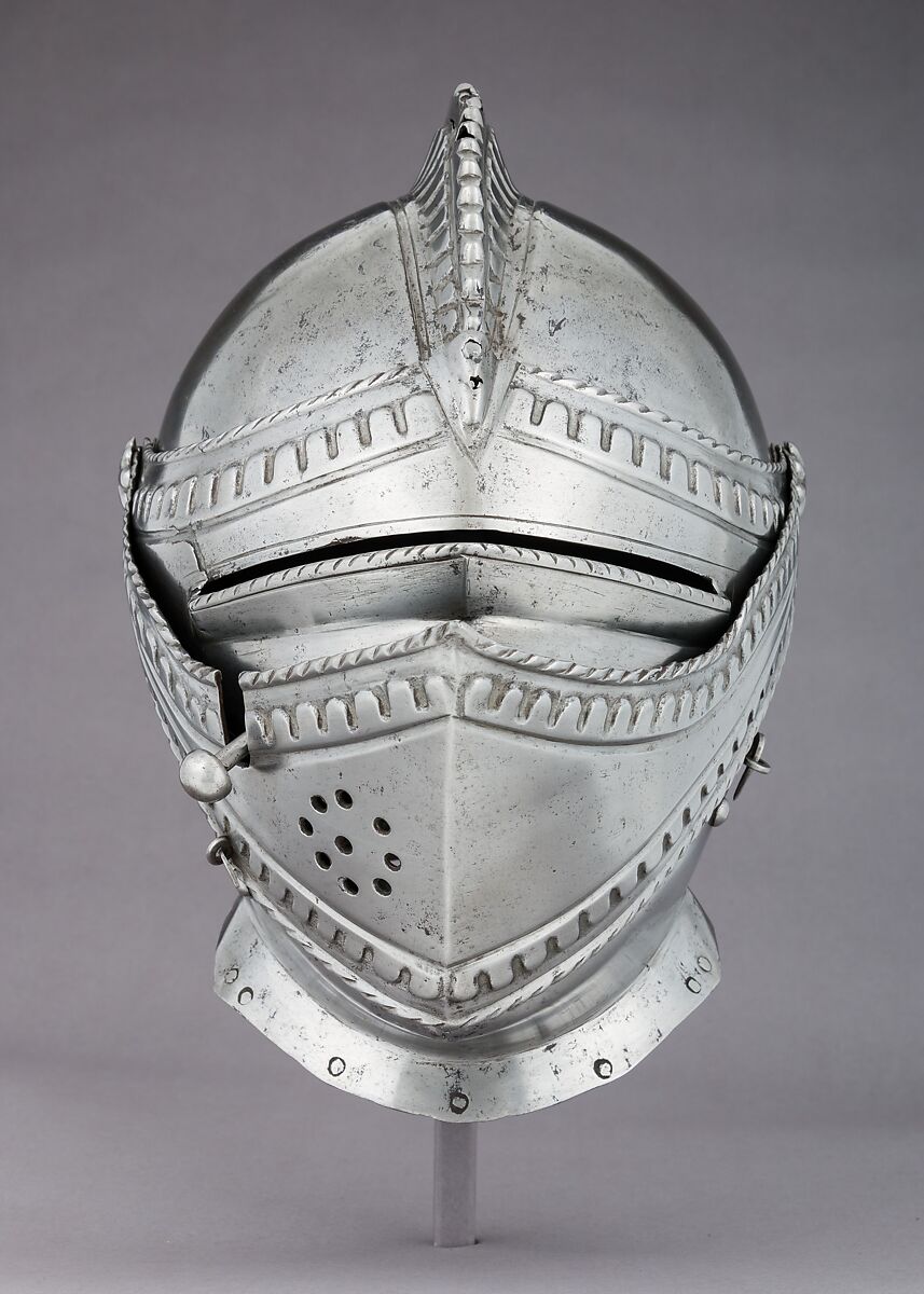 Close-Helmet for the Field, Steel, Western European