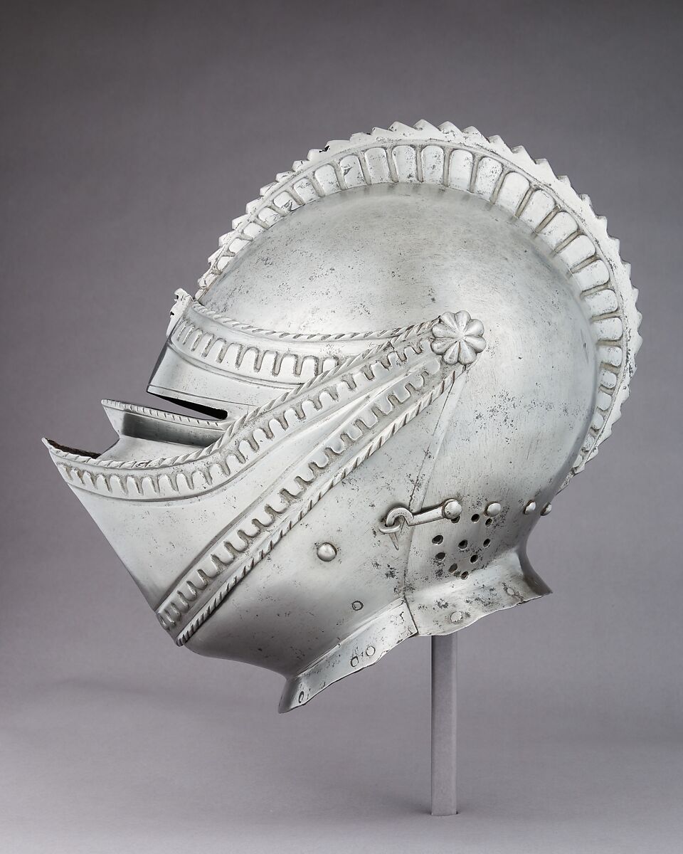 Close-Helmet for the Field, Steel, Western European