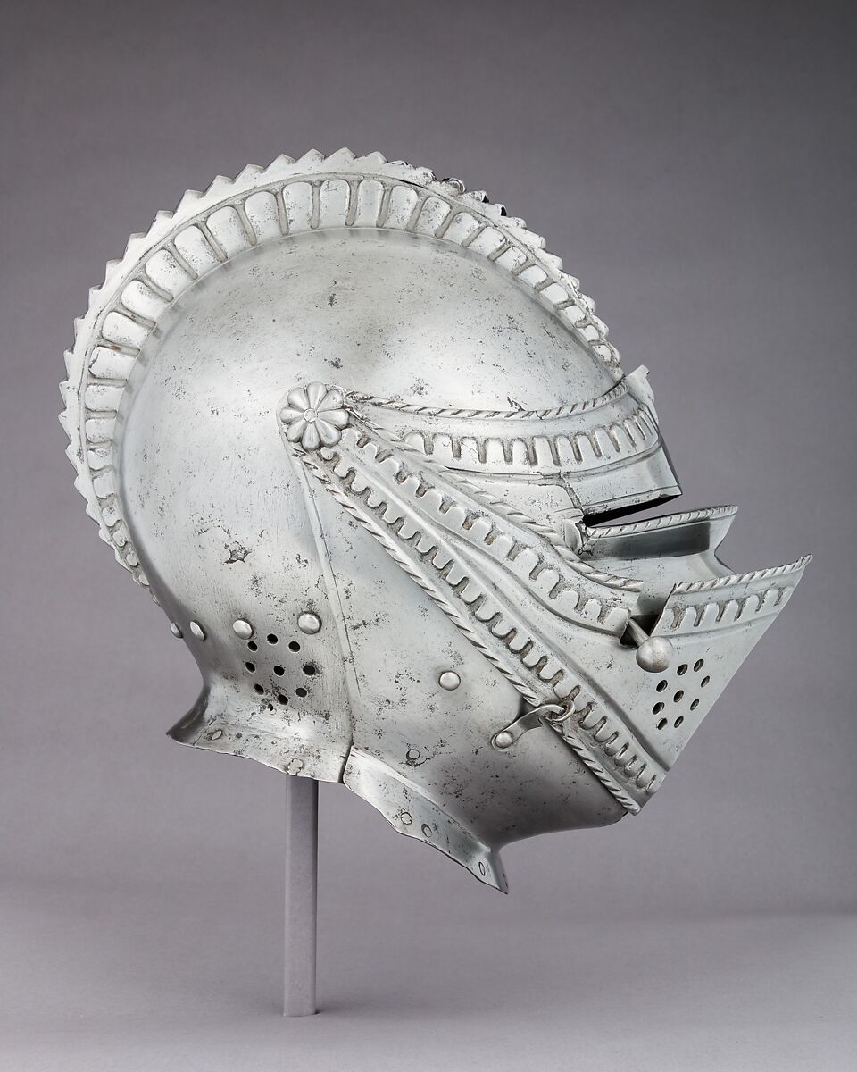 Close-Helmet for the Field, Steel, Western European