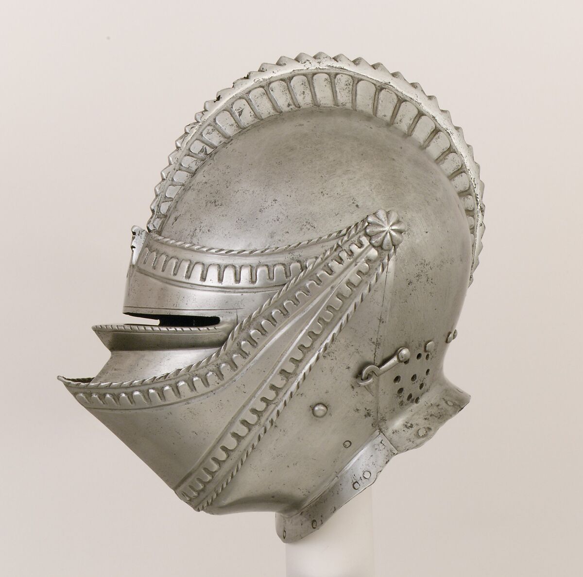 Close-Helmet for the Field, Steel, Western European