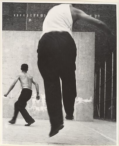 Handball Players, Lower East Side, NY