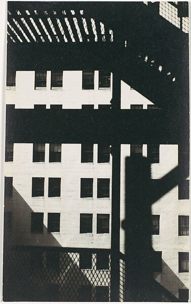 [Architectural Study, New York], Walker Evans (American, St. Louis, Missouri 1903–1975 New Haven, Connecticut), Gelatin silver print 
