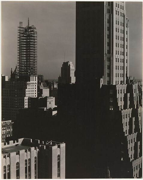 From My Window at the Shelton, North, Alfred Stieglitz  American, Gelatin silver print