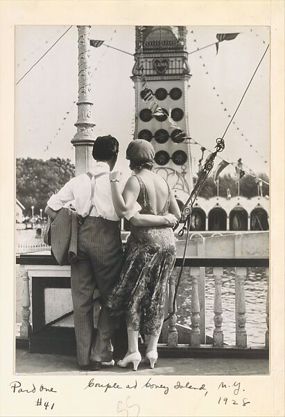 Couple at Coney Island, New York