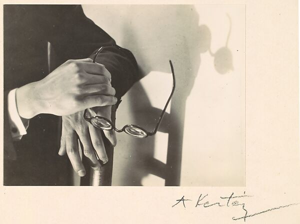 Paul Arma's Hands, André Kertész (American (born Hungary), Budapest 1894–1985 New York), Gelatin silver print 
