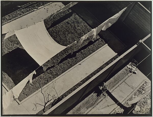 [Geometric Backyards, New York], Paul Strand (American, New York 1890–1976 Orgeval, France), Platinum print