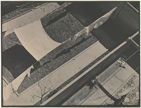 [Geometric Backyards, New York], Paul Strand  American, Platinum print