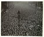 Two-Minute Silence, Armistice Day, London, Unknown (British), Gelatin silver print 