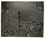 Two-Minute Silence, Armistice Day, London, Unknown, Gelatin silver print