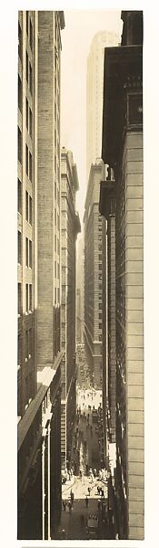 Exchange Place, Berenice Abbott (American, Springfield, Ohio 1898–1991 Monson, Maine), Gelatin silver print 