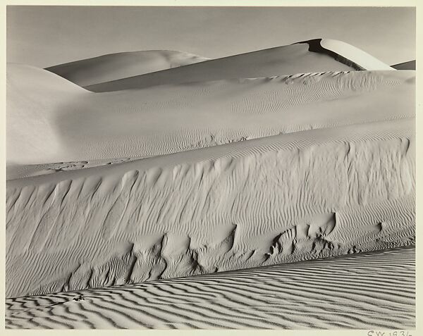 Dunes, Oceano, Edward Weston (American, Highland Park, Illinois 1886–1958 Carmel, California), Gelatin silver print 