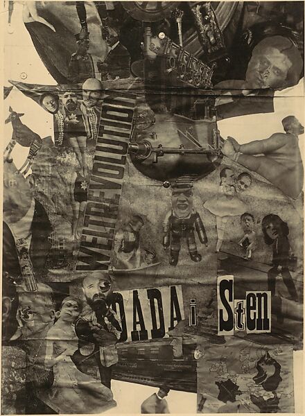 Weltrevolution, Hannah Höch (German, Gotha 1889–1978 Berlin), Gelatin silver print 