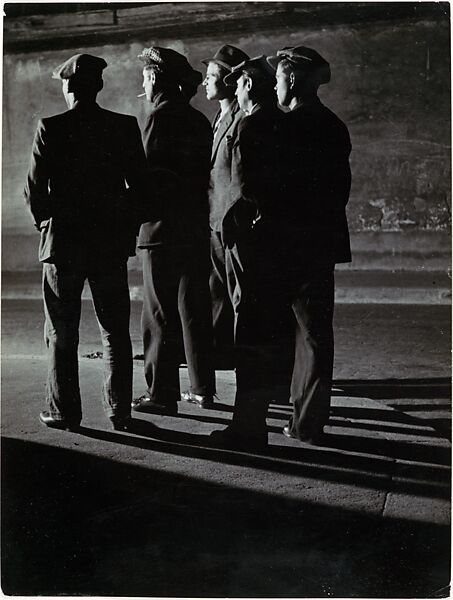 Big Albert's Gang, Place d'Italie, Brassaï  French, born Romania (Transylvania), Gelatin silver print