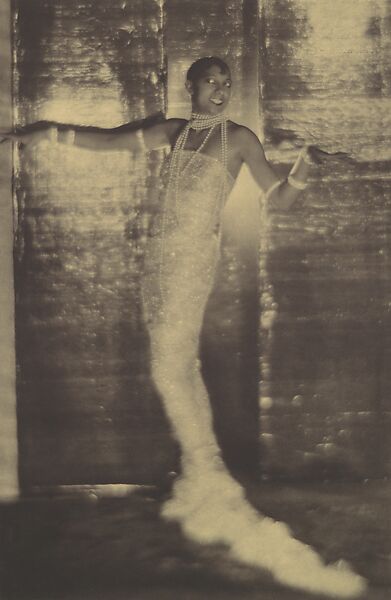 Josephine Baker, Adolf de Meyer  American, born France, Direct carbon print