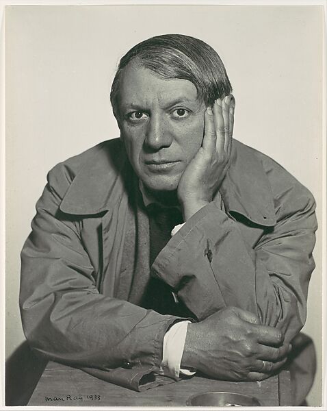 Pablo Picasso, Man Ray (American, Philadelphia, Pennsylvania 1890–1976 Paris), Gelatin silver print 