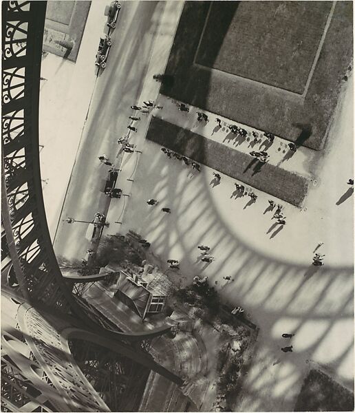 Eiffel Tower, Paris, André Kertész (American (born Hungary), Budapest 1894–1985 New York), Gelatin silver print 