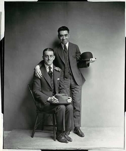 John Murray Anderson and Barney Gallant, Nickolas Muray (American (born Hungary), 1892–1965), Gelatin silver print 