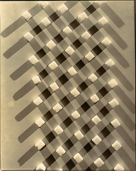 [Sugar Cubes: Design for Stehli Silk Corporation], Edward J. Steichen (American (born Luxembourg), Bivange 1879–1973 West Redding, Connecticut), Gelatin silver print 