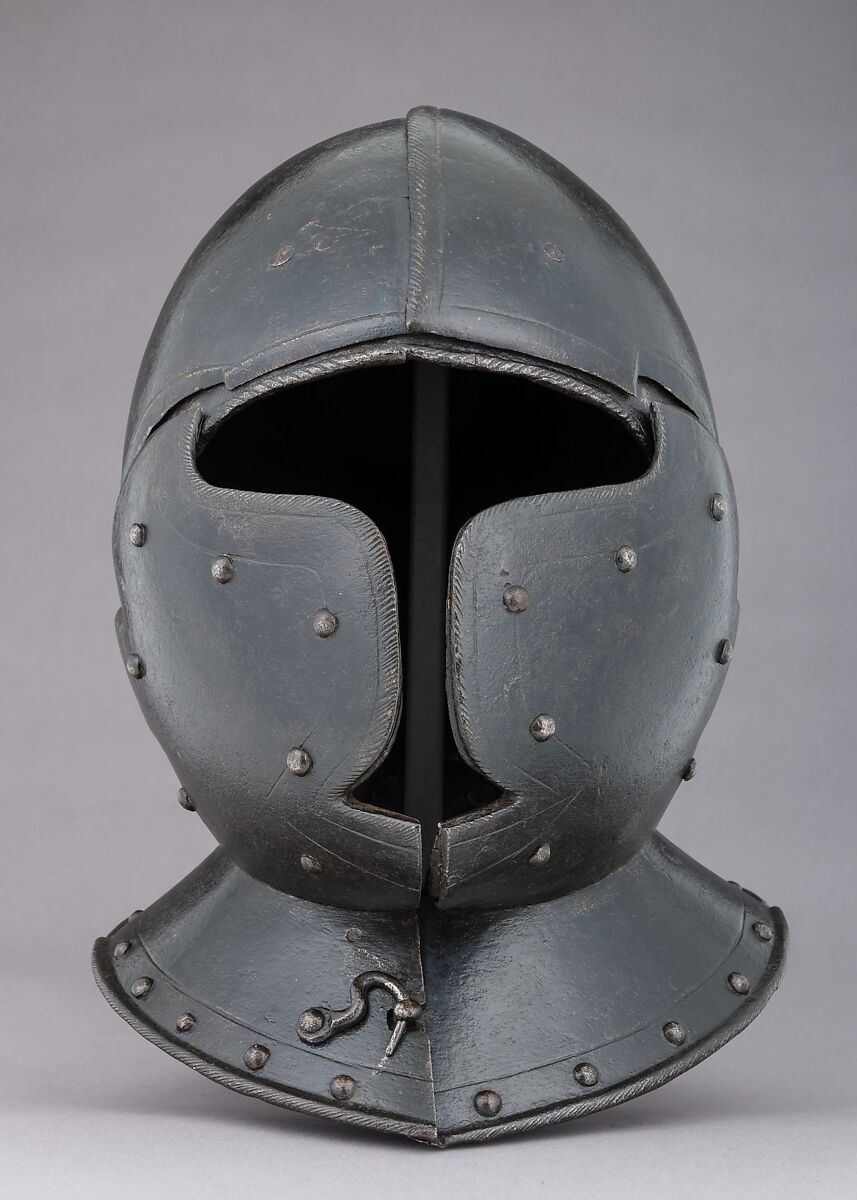 Siege Helmet, Steel, French