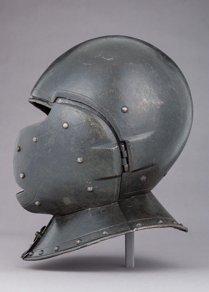 Siege Helmet, Steel, French
