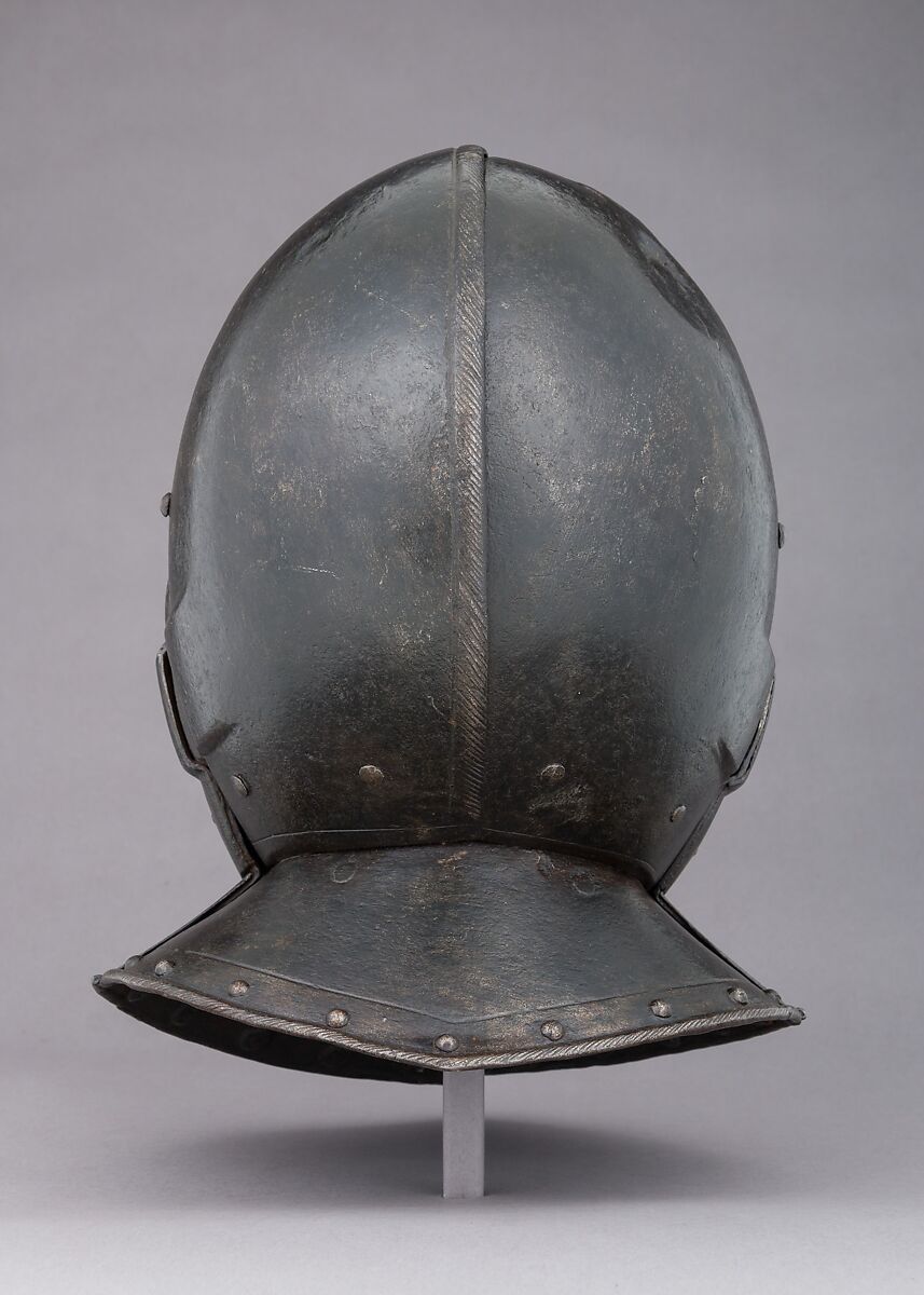 Siege Helmet, Steel, French