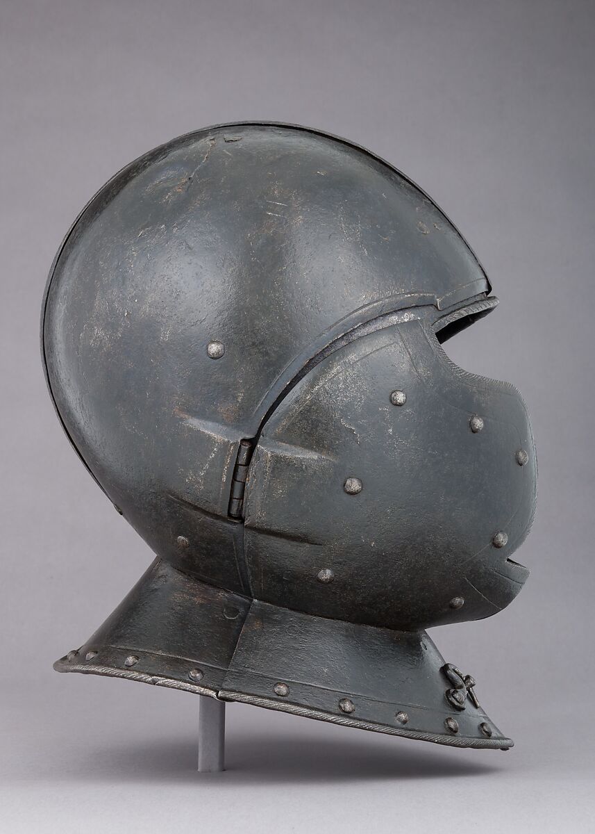 Siege Helmet, Steel, French
