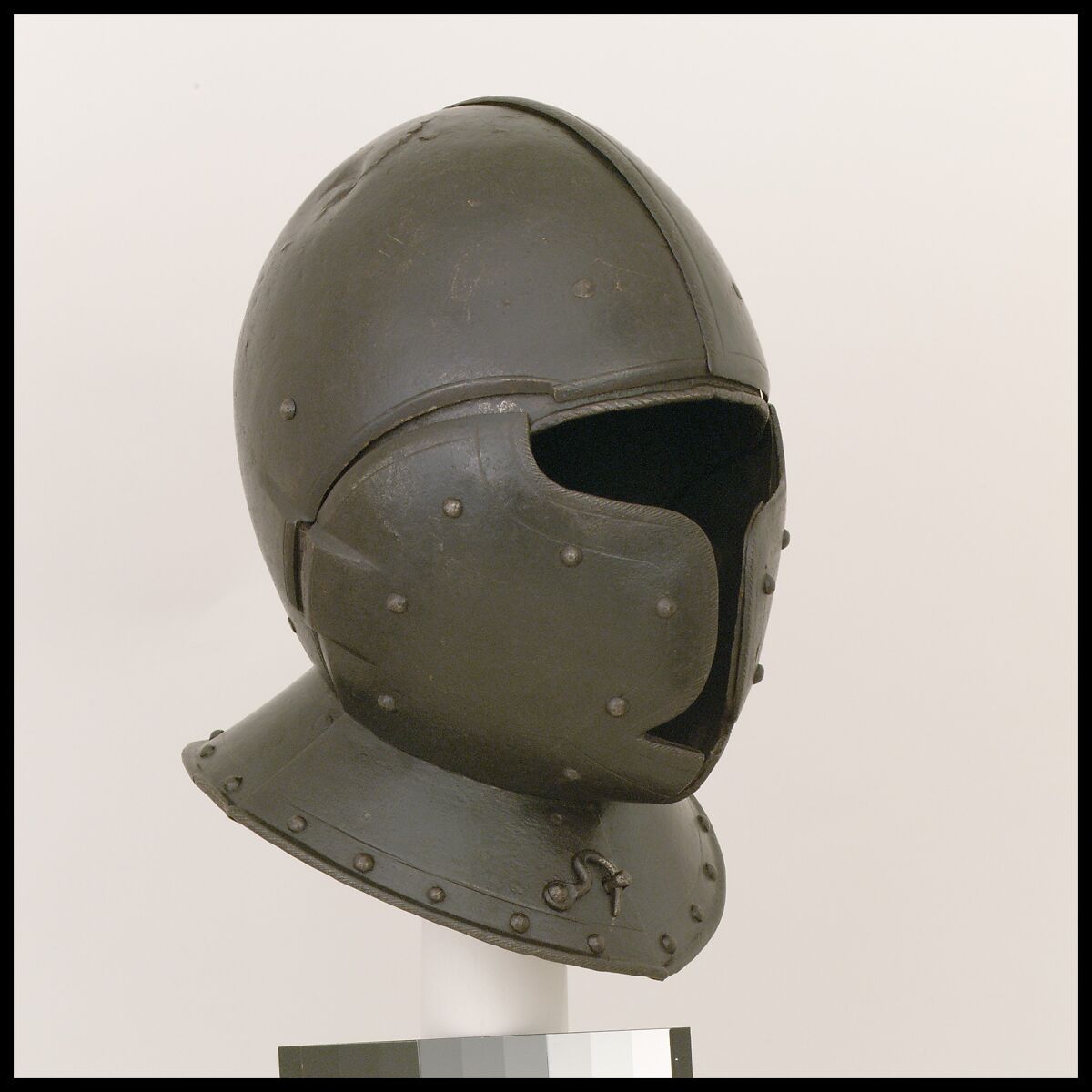 Siege Helmet, Steel, French