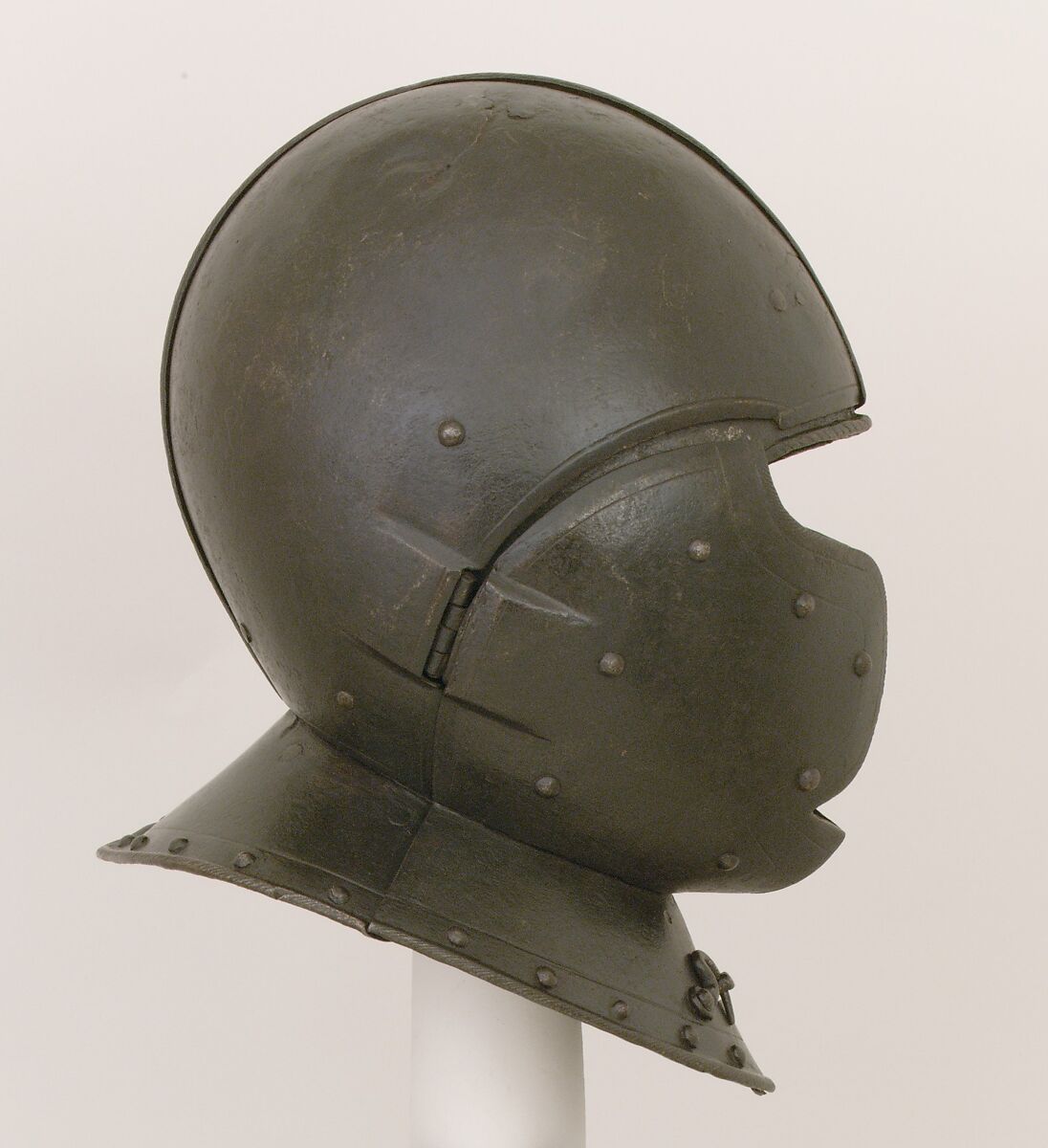 Siege Helmet, Steel, French