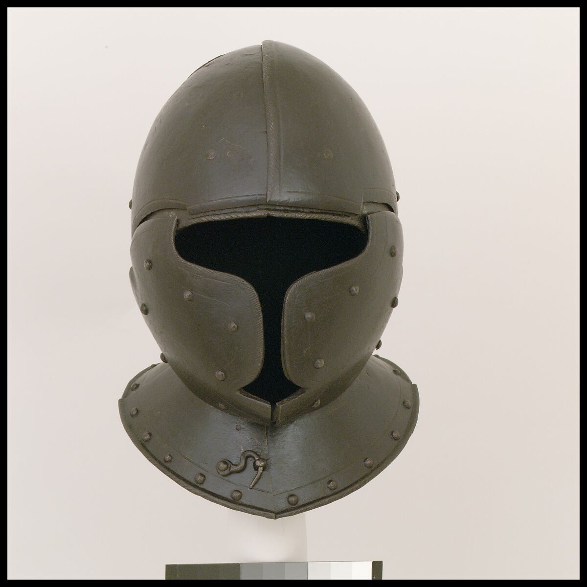Siege Helmet, Steel, French