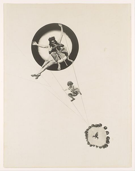 Behind the Back of the Gods, László Moholy-Nagy (American (born Hungary), Borsod 1895–1946 Chicago, Illinois), Gelatin silver print 