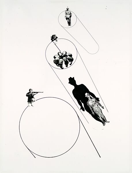 Target Practice (In the Name of the Law), László Moholy-Nagy (American (born Hungary), Borsod 1895–1946 Chicago, Illinois), Gelatin silver print 