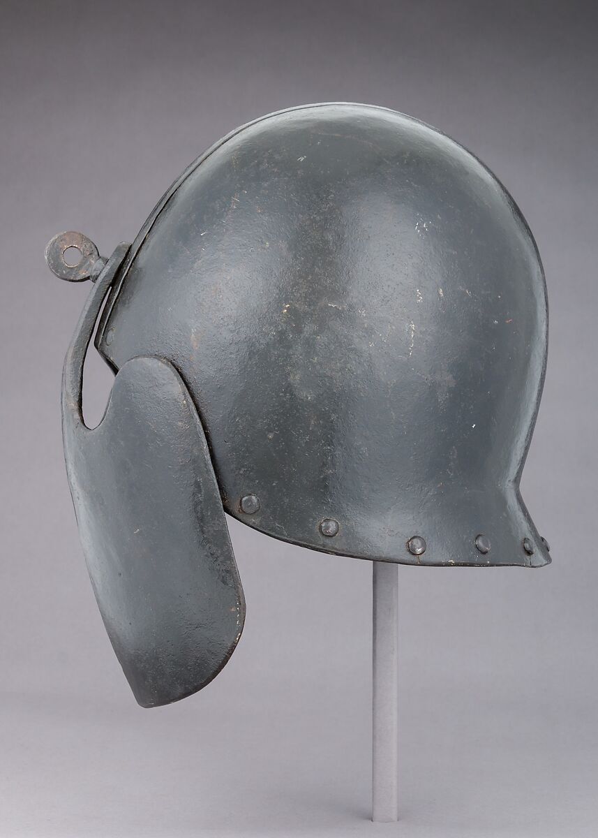 Siege Helmet, Steel, French