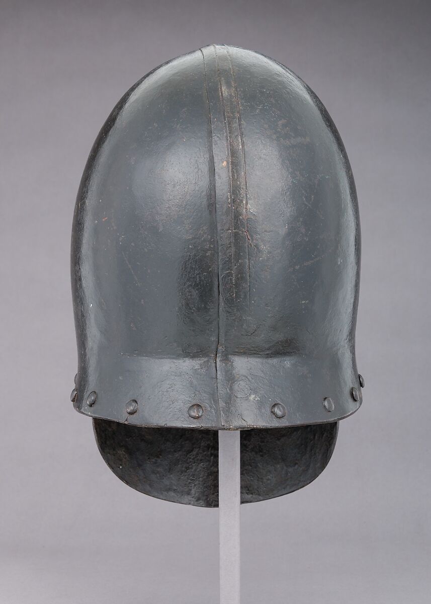 Siege Helmet, Steel, French