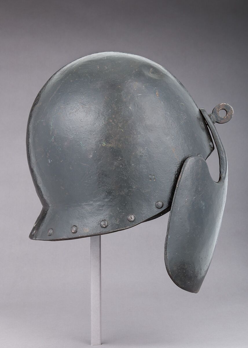 Siege Helmet, Steel, French