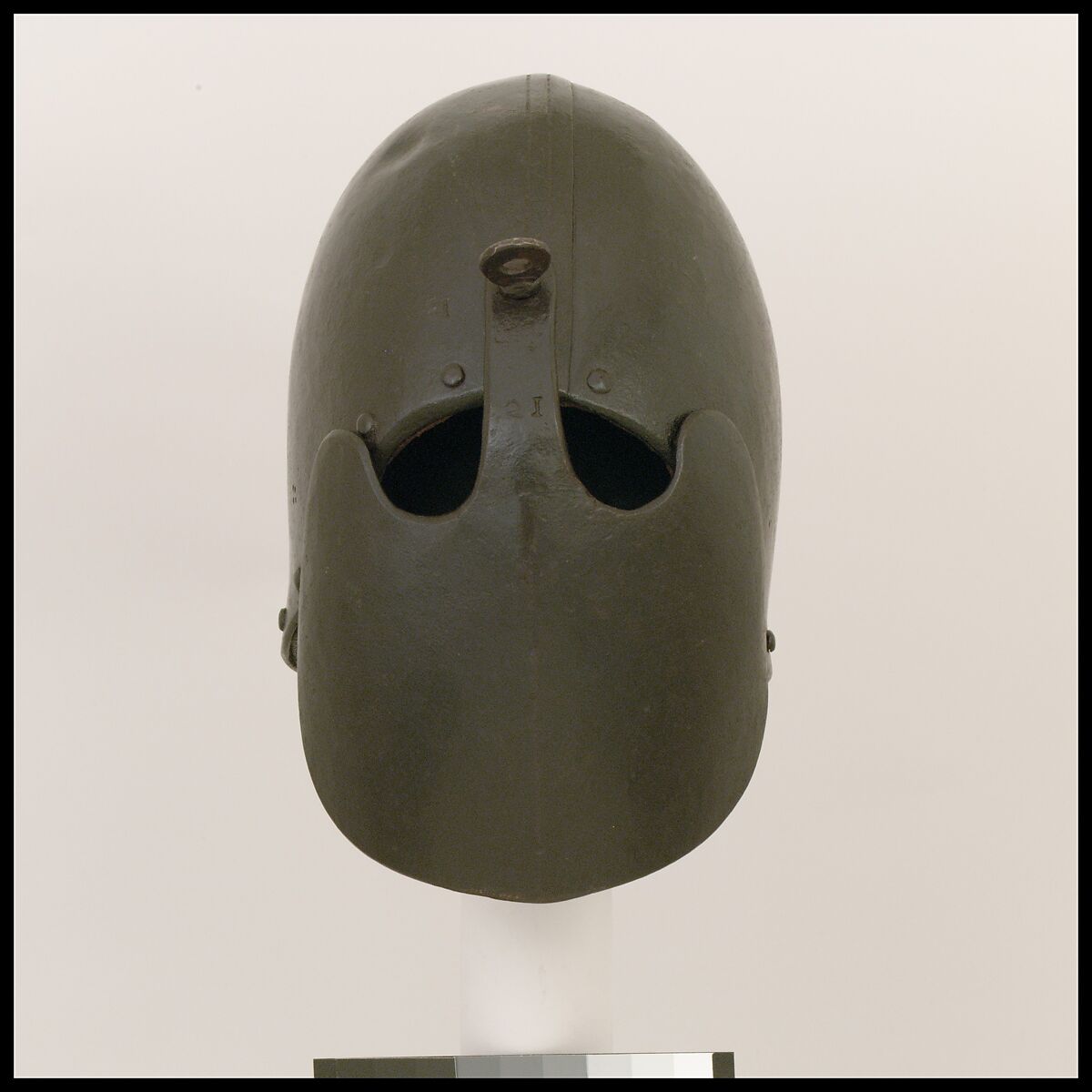 Siege Helmet, Steel, French