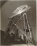 [View from Below of Free-Standing Metal Chevrolet Advertisement, Chicago]