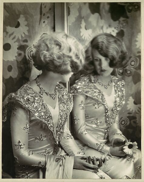 Miss Nancy Beaton Holding a Daisy, Age 17, Cecil Beaton (British, London 1904–1980 Broadchalke), Gelatin silver print 