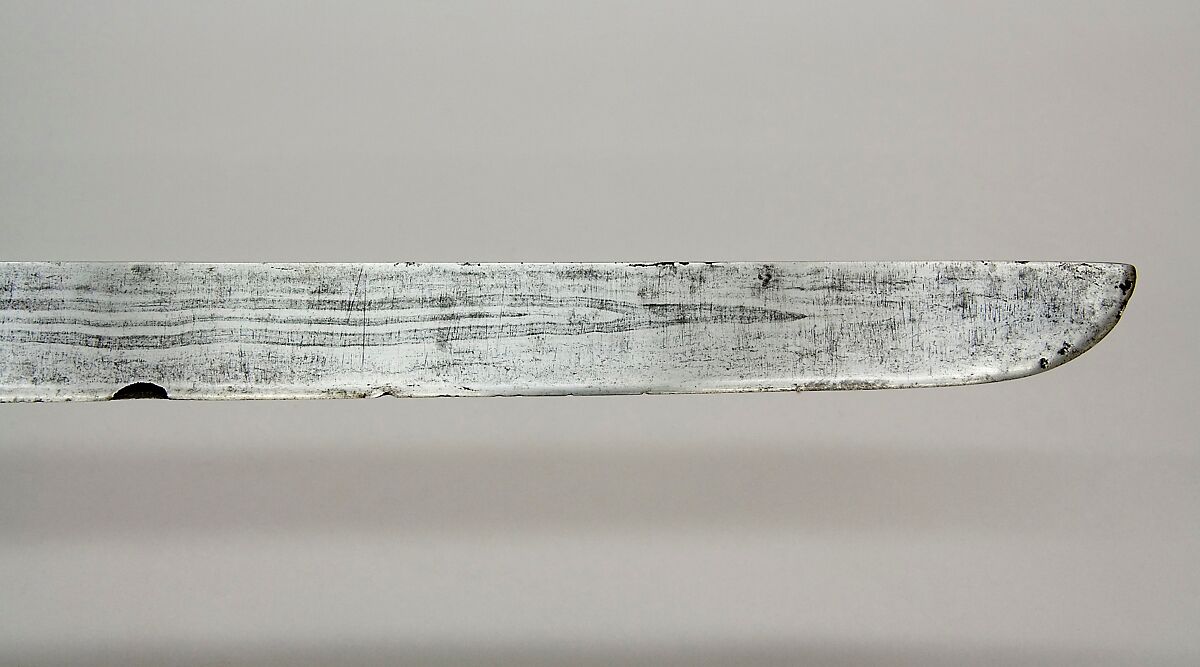 Sword and Scabbard, Iron, copper alloy, wood, ray skin, leather, turquoise, coral, glass, Eastern Tibetan