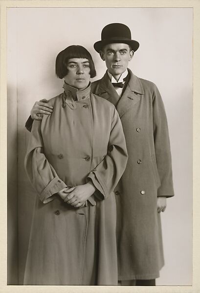 Anton Räderscheidt und Marta Hegemann, August Sander (German, 1876–1964), Gelatin silver print 