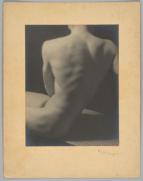 [Male Nude], George Platt Lynes (American, East Orange, New Jersey 1907–1955 New York), Gelatin silver print