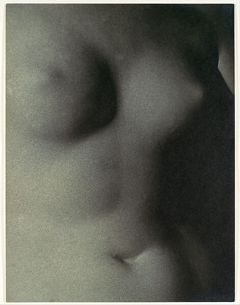 [Plaster Cast of a Nude Female Torso], Man Ray (American, Philadelphia, Pennsylvania 1890–1976 Paris), Gelatin silver print 