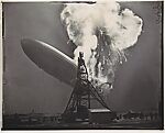 [Explosion of the Hindenburg, Lakehurst, New Jersey, May 6, 1937], Charles Hoff (American, 1905–1975), Gelatin silver print 