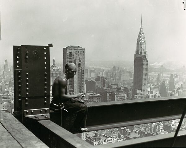 Empire State Building, Lewis Hine (American, 1874–1940), Gelatin silver print 
