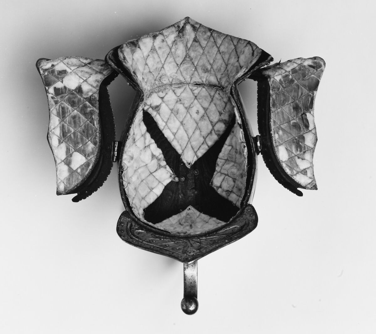 Parade Helmet à l'Antique, Steel, copper alloy, paint, textile, French, probably Paris