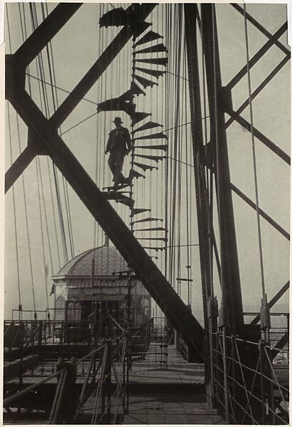 Pont Transbordeur, Marseilles, Herbert Bayer (American (born Austria), Haag 1900–1985 Montecito, California), Gelatin silver print 