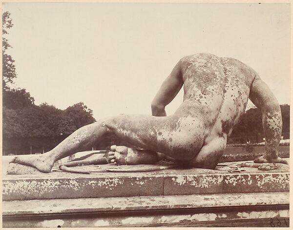 Versailles, Eugène Atget (French, Libourne 1857–1927 Paris), Albumen silver print from glass negative 