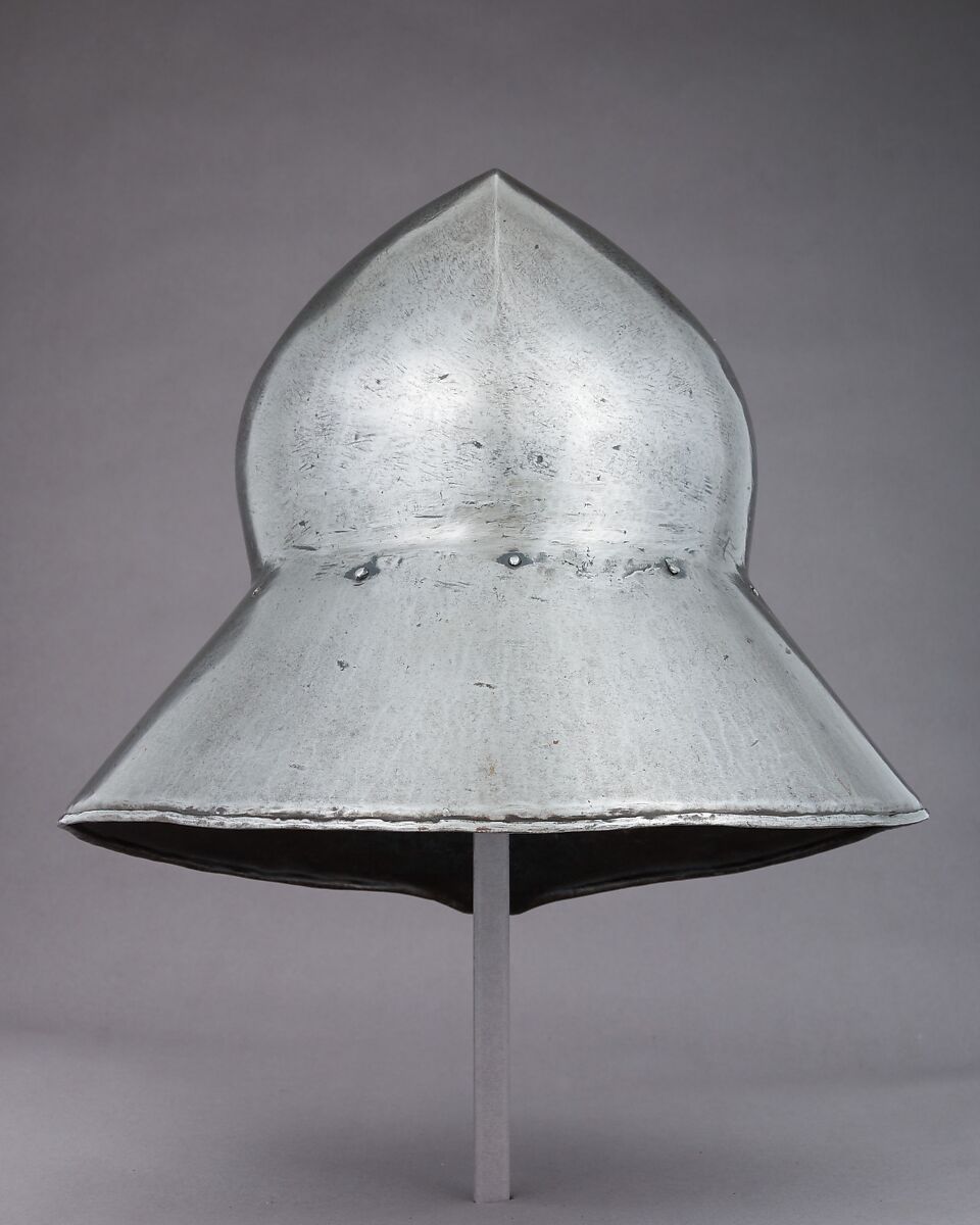 War Hat, Steel, leather, German or Austrian